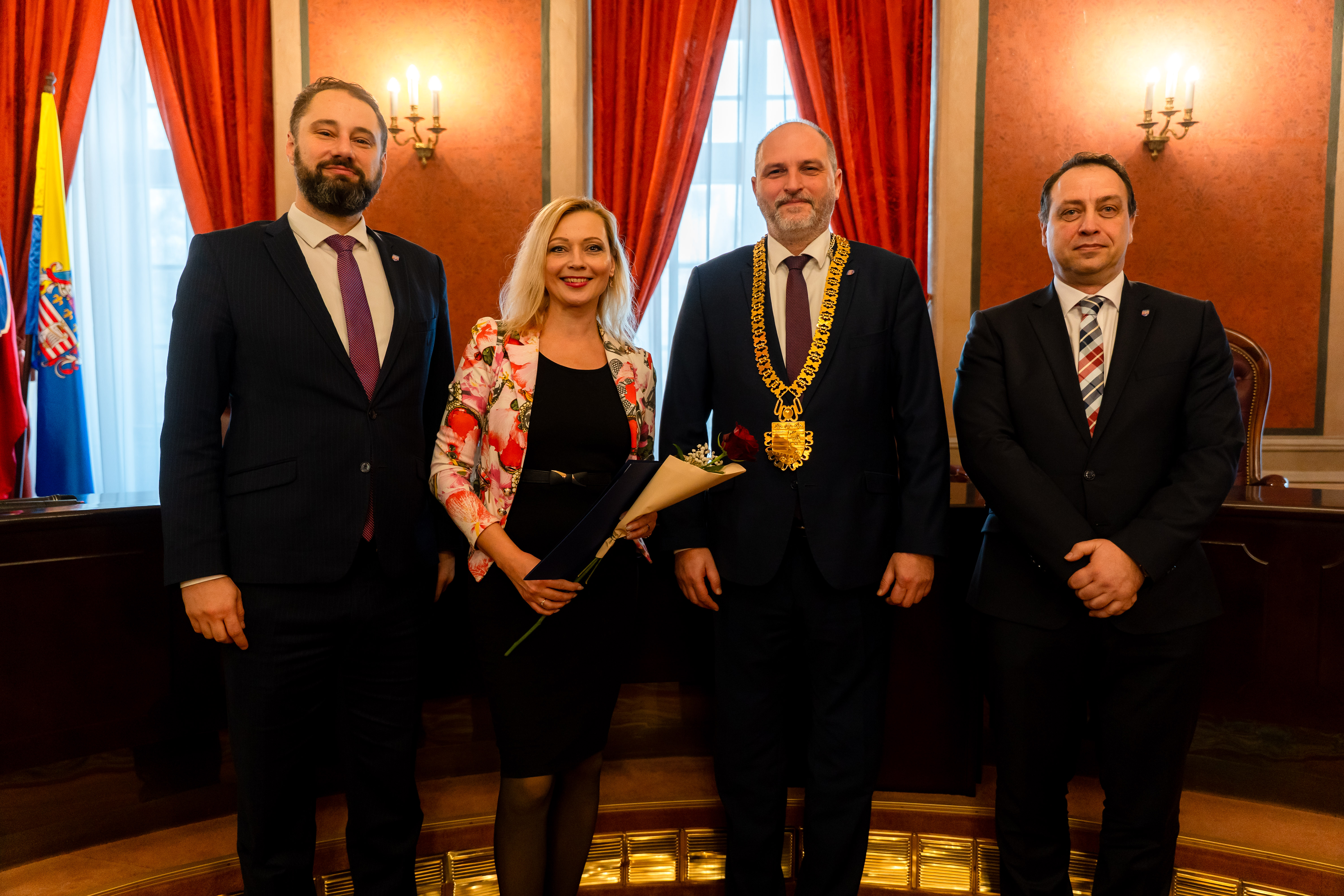 Novorocne prijatie jubilantov Magistratu mesta Kosice-34